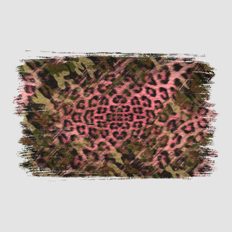 Camouflage Pink Leopard Background Premium Sweatshirt by Jasminsmagicworld | Teevron