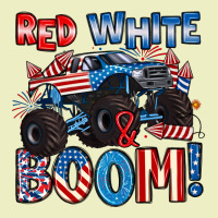 Red White And Boom 4th Of July Urban Hoodie | Teevron