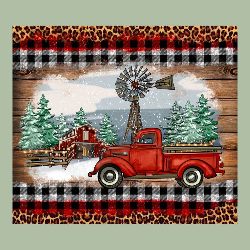 Christmas Farm And Truck Urban Heavy Tee by RanaPortraitStore | Teevron