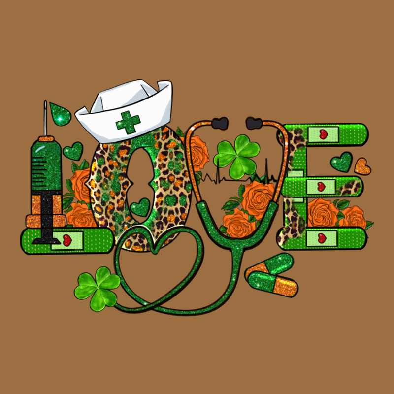 St Patricks Day Love Nurse Vintage Tee by RanaPortraitStore | Teevron