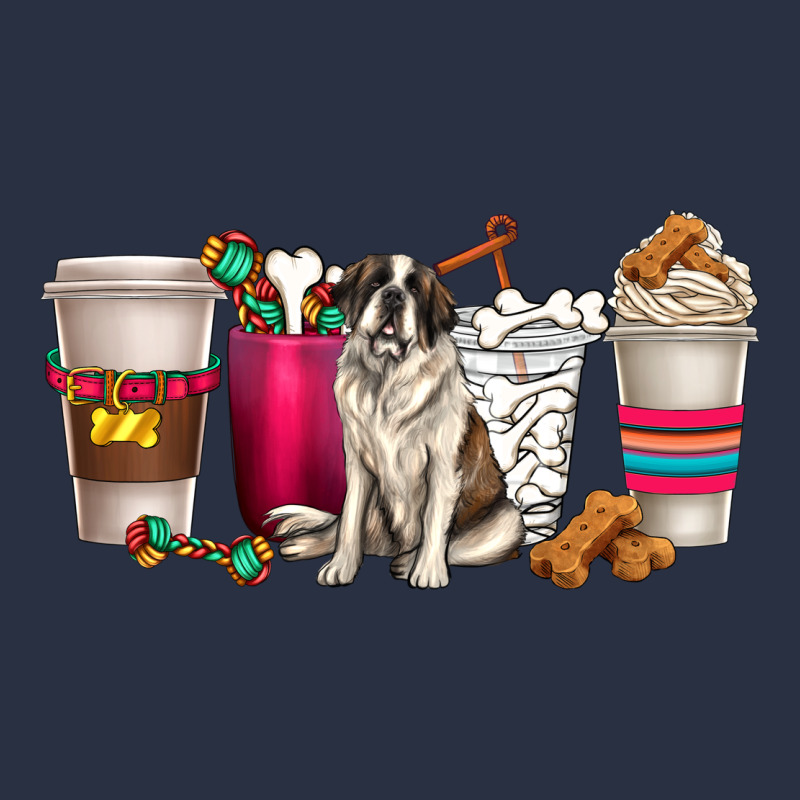 St. Bernard Dog Coffee Cups Heavyweight Sweatshirt by texasbilliewilder | Teevron