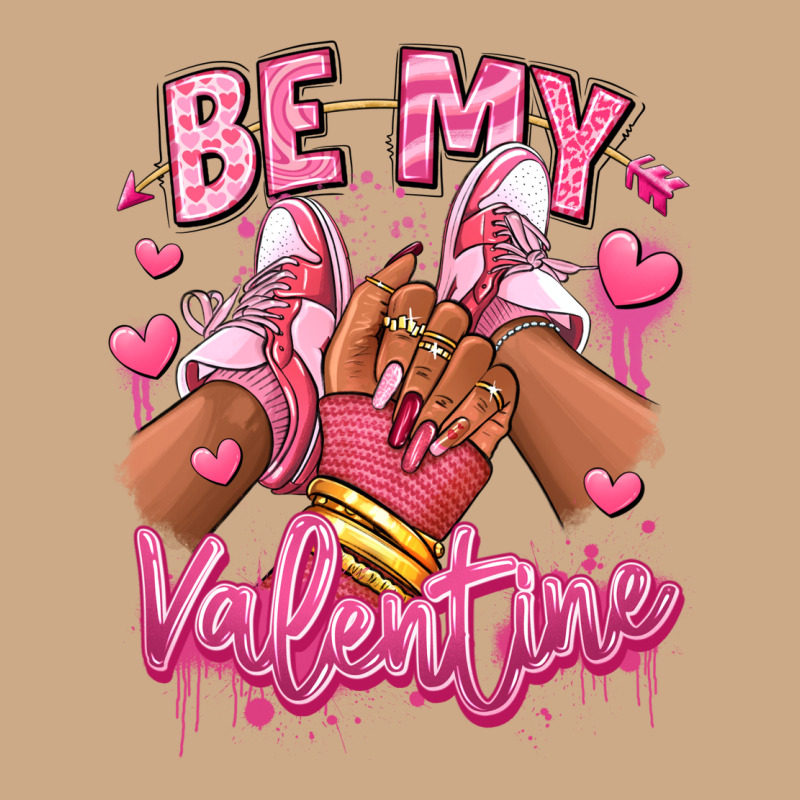 Be My Valentine Afro Girl Sneakers Vintage Hoodie by RanaPortraitStore | Teevron