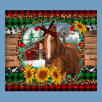 Christmas Farm And Horse Urban Heavy Tee | Teevron