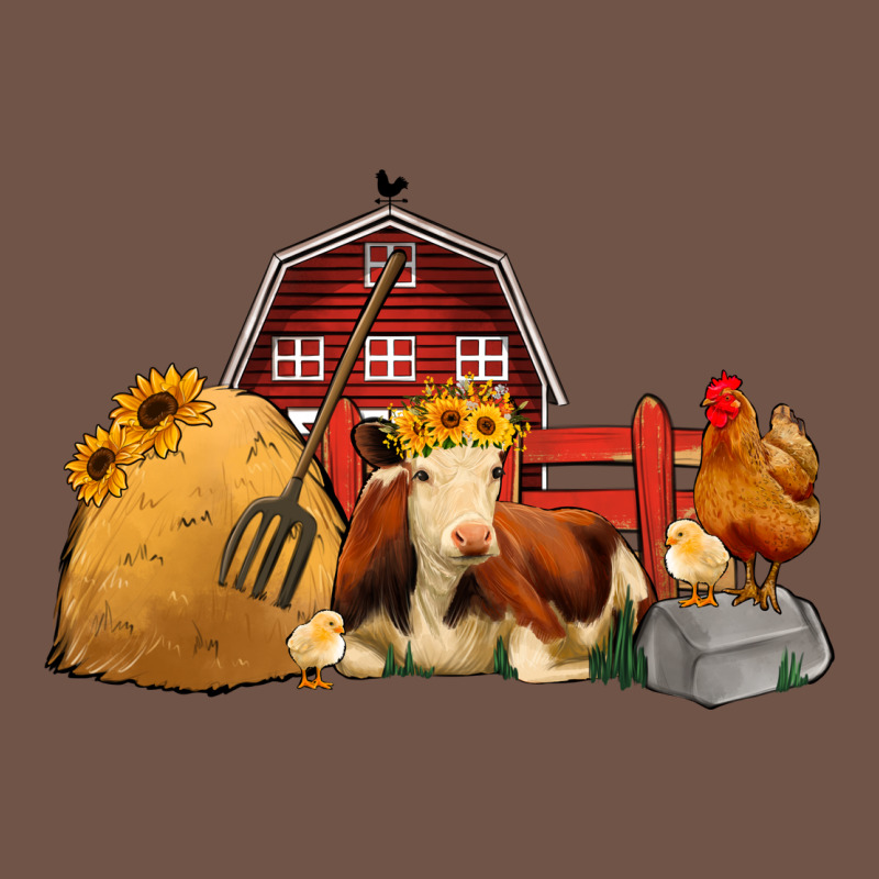 Red Barn Farm Animals Premium Sweatshirt by Jasminsmagicworld | Teevron