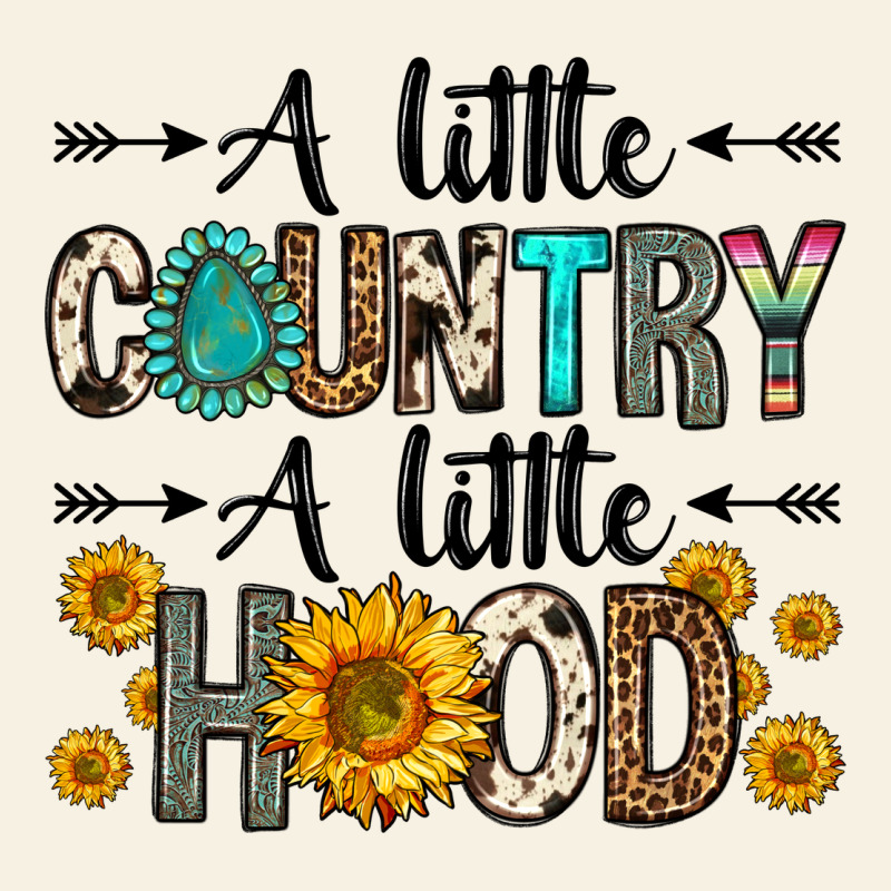 A Little Country A Little Hood Vintage Tee by Zillion Design Studio | Teevron