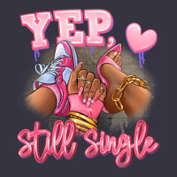 Yep Still Single Heels And Sneakers Afro Girl Vintage Hoodie | Teevron