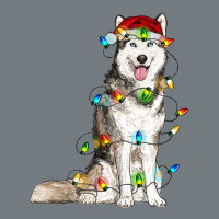 Husky Christmas Lights Heavyweight Sweatshirt | Teevron
