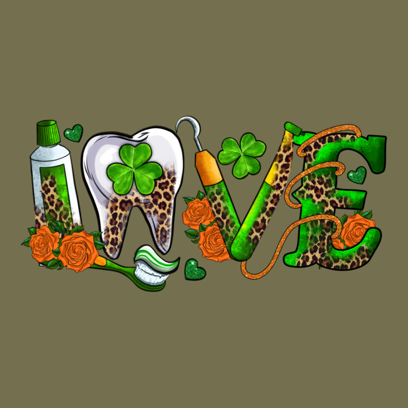 Dental Love St Patricks Day Vintage Hoodie by RanaPortraitStore | Teevron