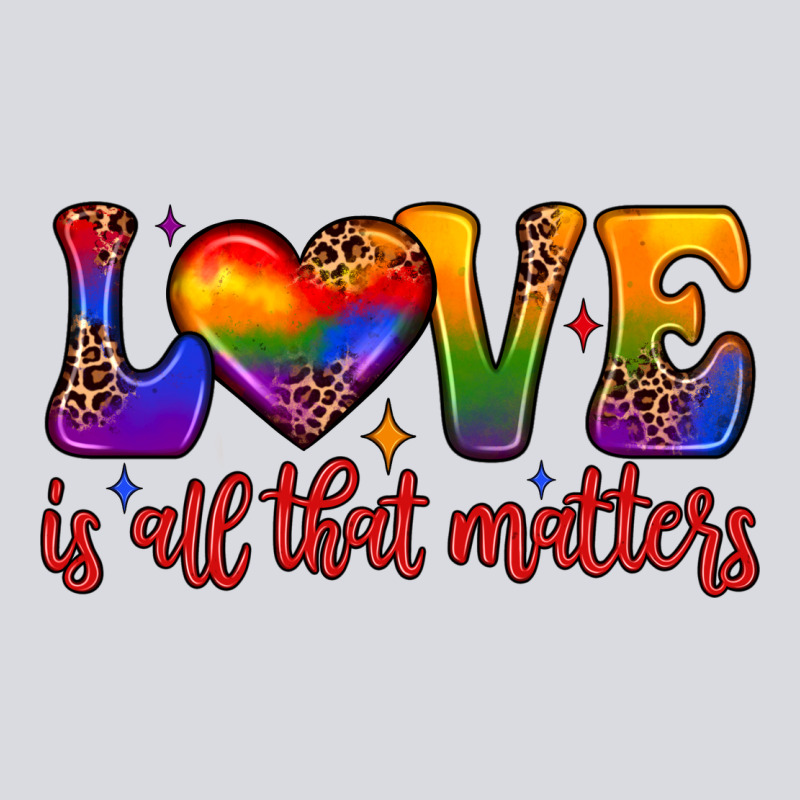 Love Is All That Matters Zipper Hoodie by JahusDesignShop | Teevron