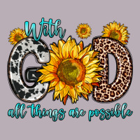 With God All Things Are Possible Sunflower Vintage Tee | Teevron