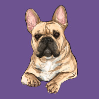 French Bulldog Sitting Vintage Tee | Teevron
