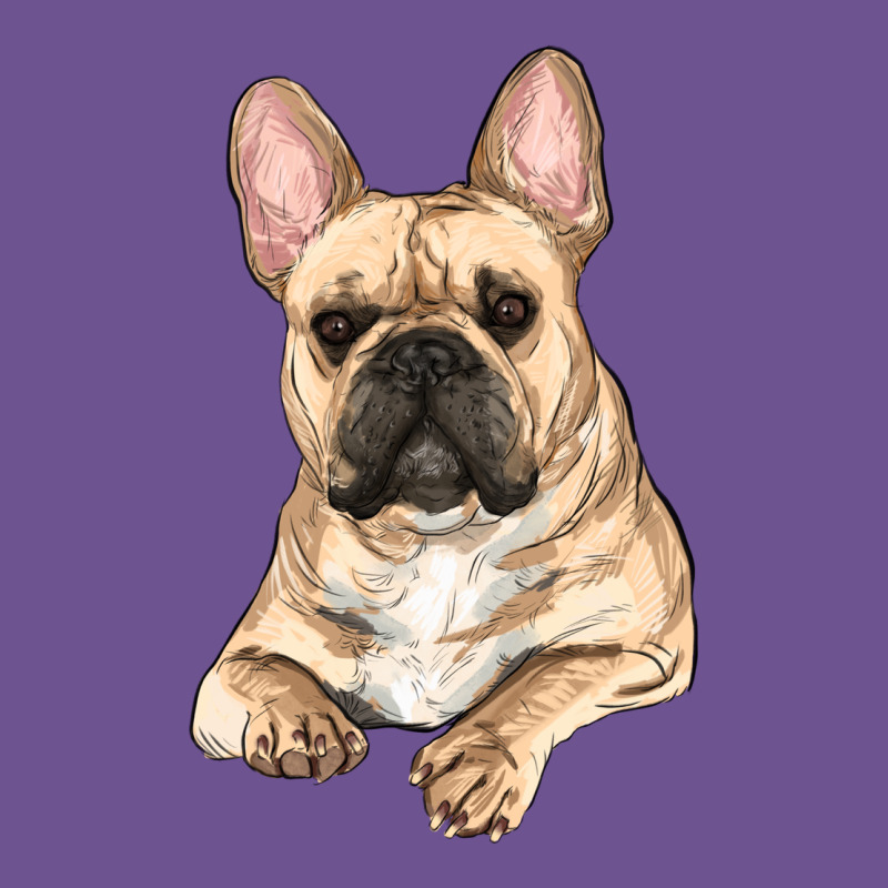 French Bulldog Sitting Vintage Tee by RanaPortraitStore | Teevron