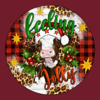 Christmas Feeling Jolly Cow Ornament Zipper Hoodie | Teevron