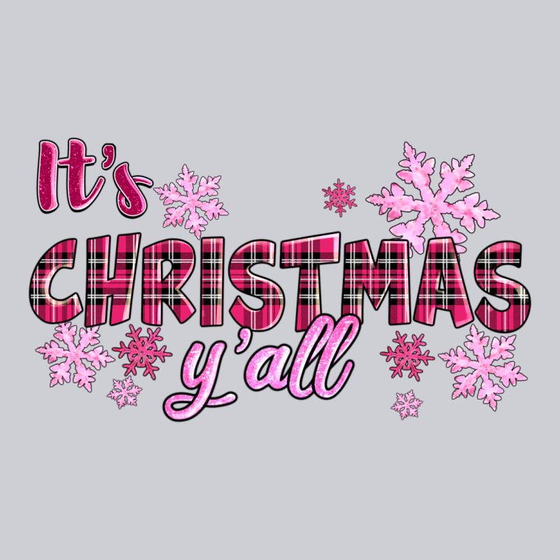 It's Christmas Y'all Season Pink Christmas Heavyweight Sweatshirt by RanaPortraitStore | Teevron