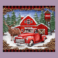 Christmas Farm Reindeer And Truck Heavyweight Hoodie | Teevron