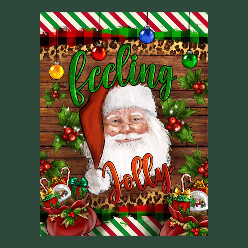 Christmas Feeling Jolly Santa Zipper Hoodie by Artiststas | Teevron
