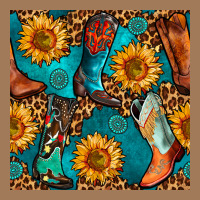 Western Cowboy Boot Seamless Pattern Classic Tee | Teevron