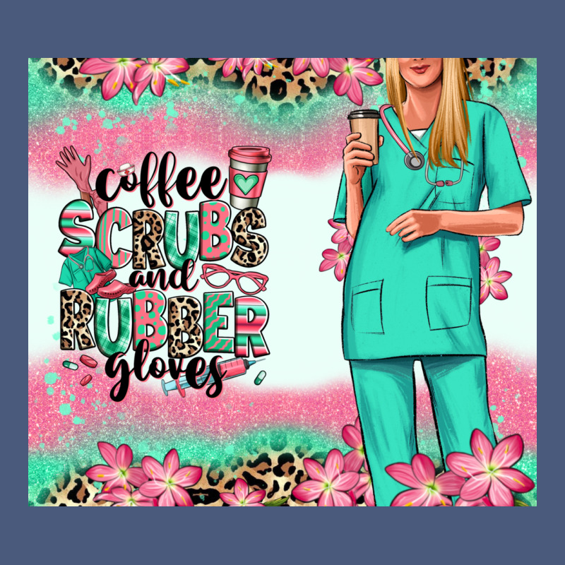 Coffee Scrubs Rubber Gloves Nurse Vintage Hoodie by RanaPortraitStore | Teevron