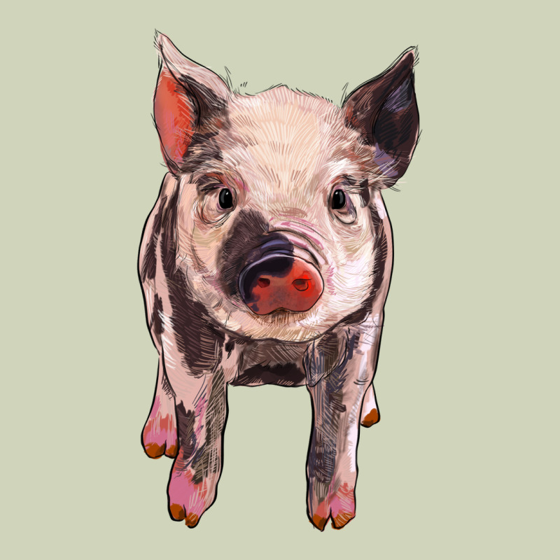 Pig Heavyweight Hoodie by BarkalooDesign | Teevron