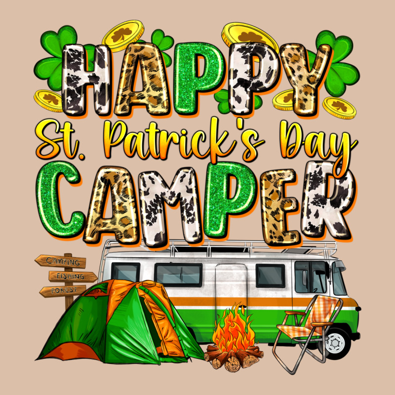 Happy St. Patrick's Day Camper Urban Heavy Tee by Zillion Design Studio | Teevron