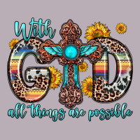 With God All Things Are Possible Cross Vintage Tee | Teevron