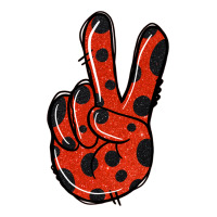 Ladybug Peace Sign Premium Sweatshirt | Teevron