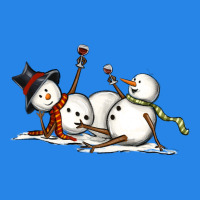 Snowman With Wine Premium Hoodie | Teevron