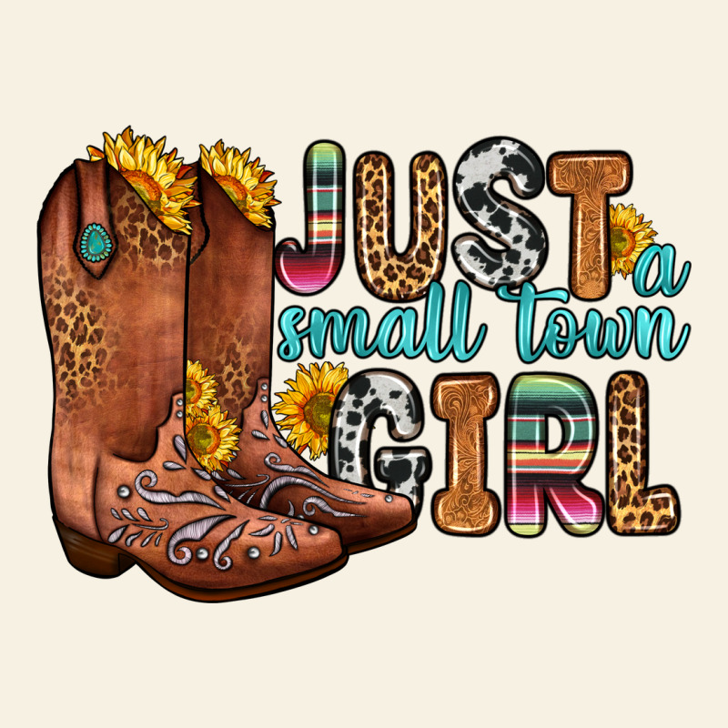 Just A Small Town Girl Vintage Tee by Zillion Design Studio | Teevron