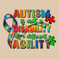Autism Is Not A Disability Its A Different Ability Heavyweight Sweatshirt | Teevron
