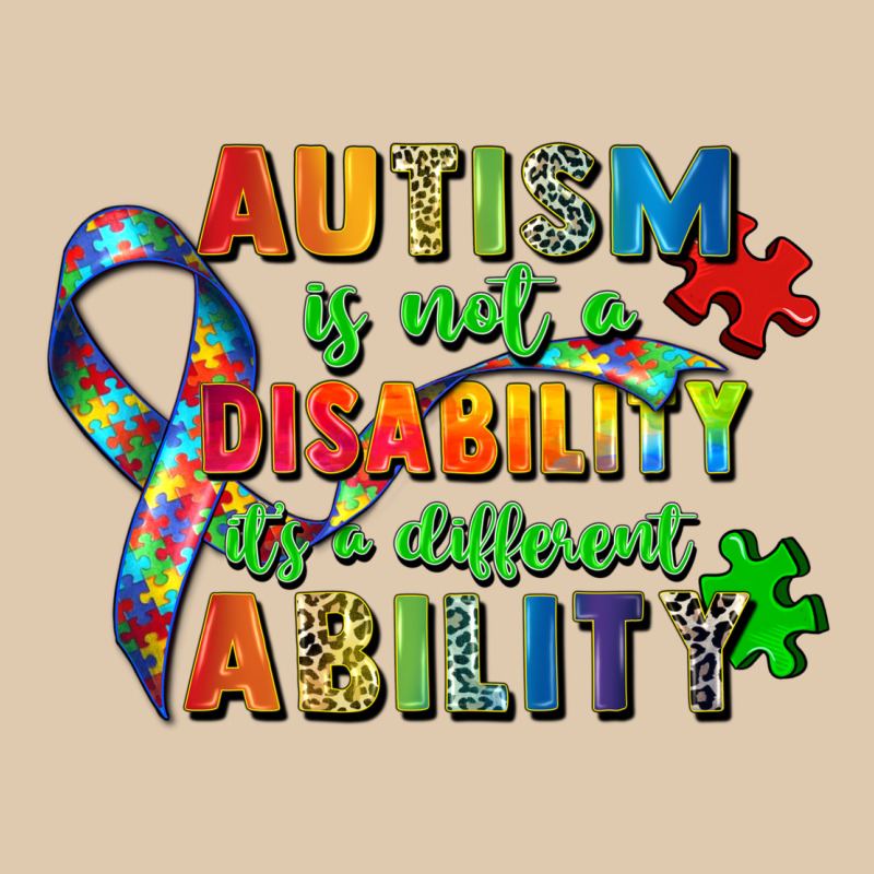 Autism Is Not A Disability Its A Different Ability Heavyweight Sweatshirt by Zillion Design Studio | Teevron