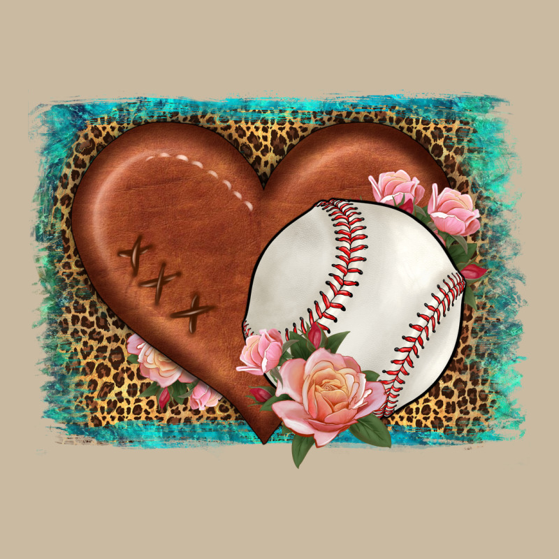 Western Leopard Baseball Heart Long Sleeve Tee by HRA Design Shop | Teevron