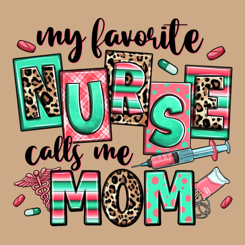 My Favorite Nurse Calls Me Mom Vintage Hoodie by RanaPortraitStore | Teevron