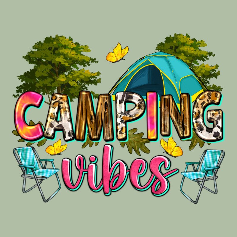Camping Vibes Urban Heavy Tee by Zillion Design Studio | Teevron