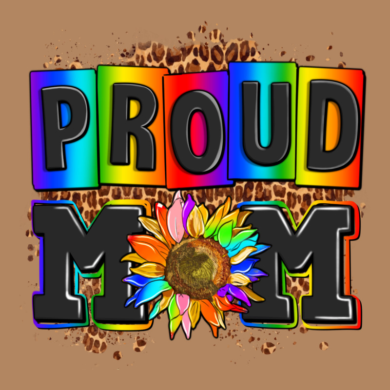 Proud Mom With Sunflower Long Sleeve Tee by AdoDesignShop | Teevron