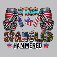 Star Spangled Hammered Long Sleeve Tee | Teevron