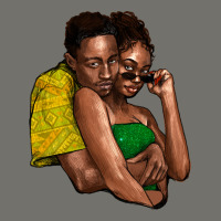 Black Couple Premium Hoodie | Teevron