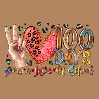 Peace Love 100 Days Of School Long Sleeve Tee | Teevron