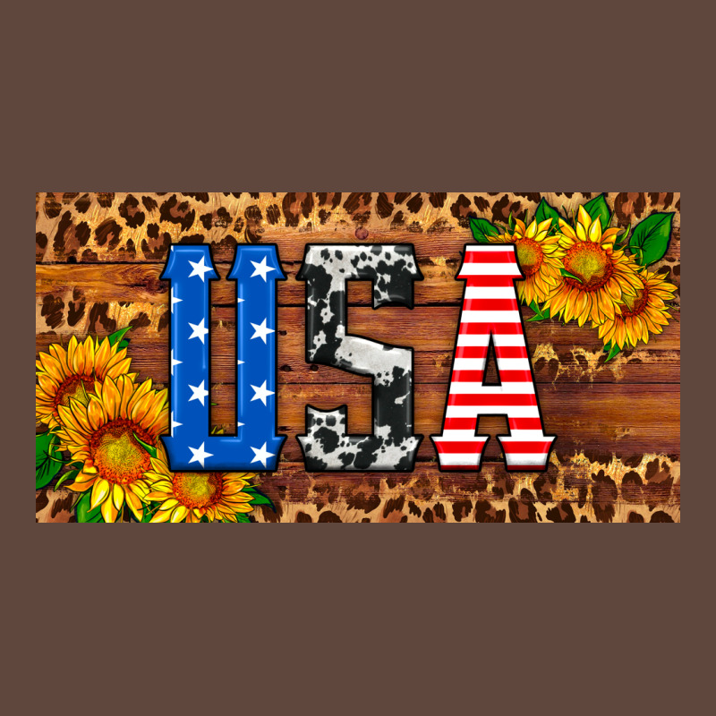 Usa Sunflowers License Plate Classic Tee by HRA Design Shop | Teevron