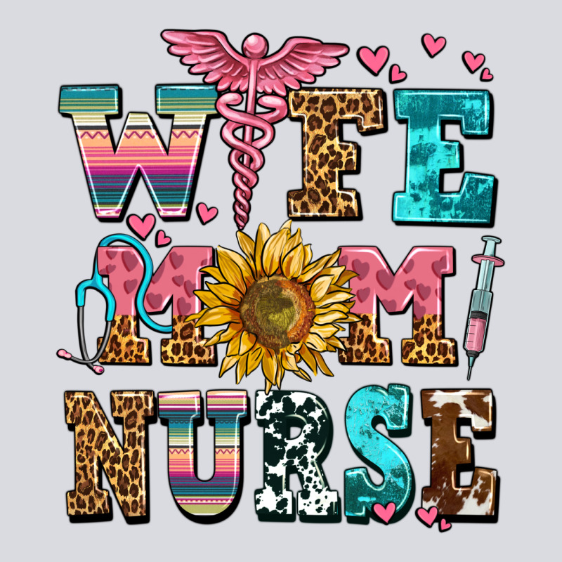 Wife Mom Nurse Zipper Hoodie by AdoDesignShop | Teevron