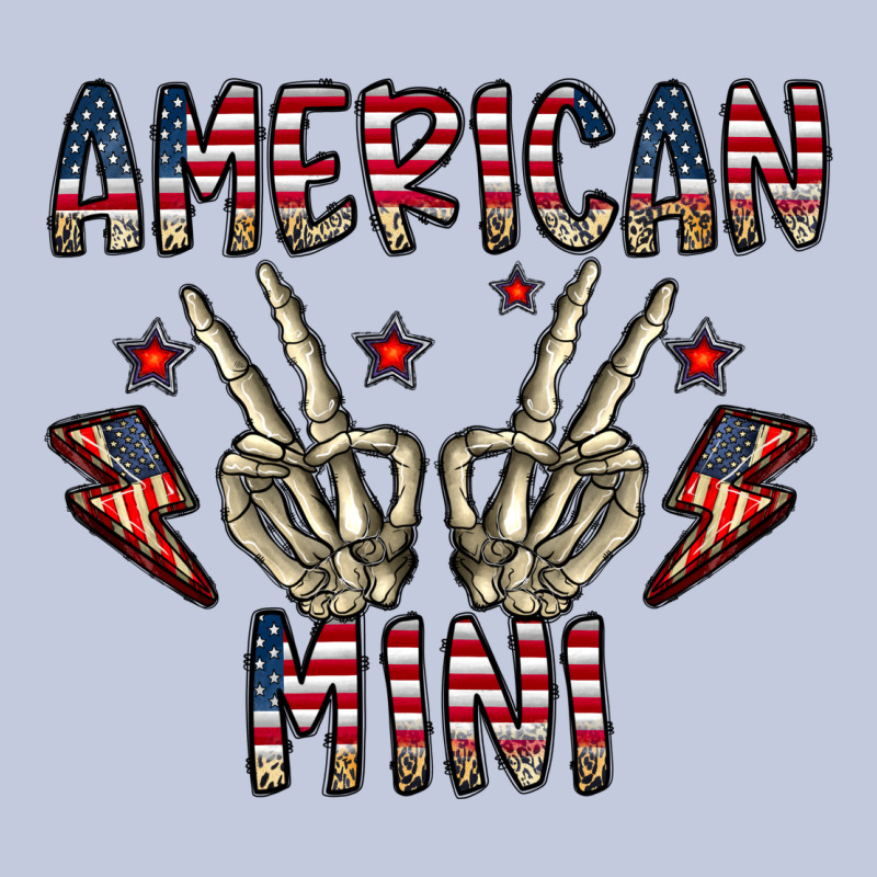 American Mini Long Sleeve Tee by CowhideDigitalArt | Teevron