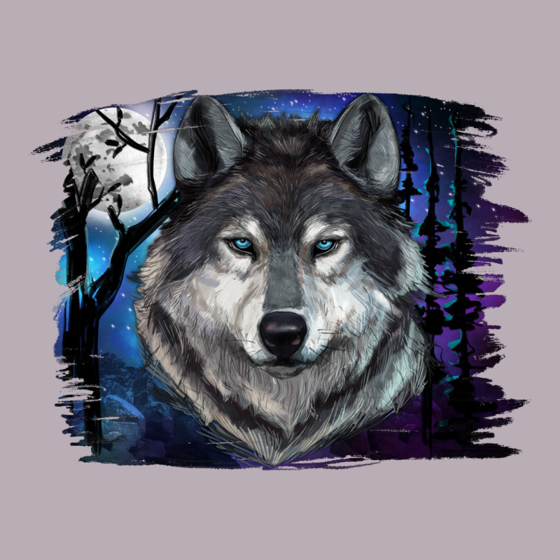 Wolf And Full Moon Vintage Tee by RanaPortraitStore | Teevron