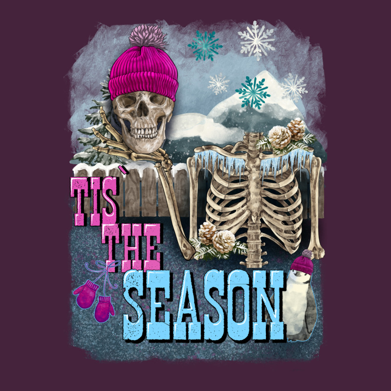 Winter Tis The Season Skeleton Classic Tee by FaDigitalArtStudio | Teevron
