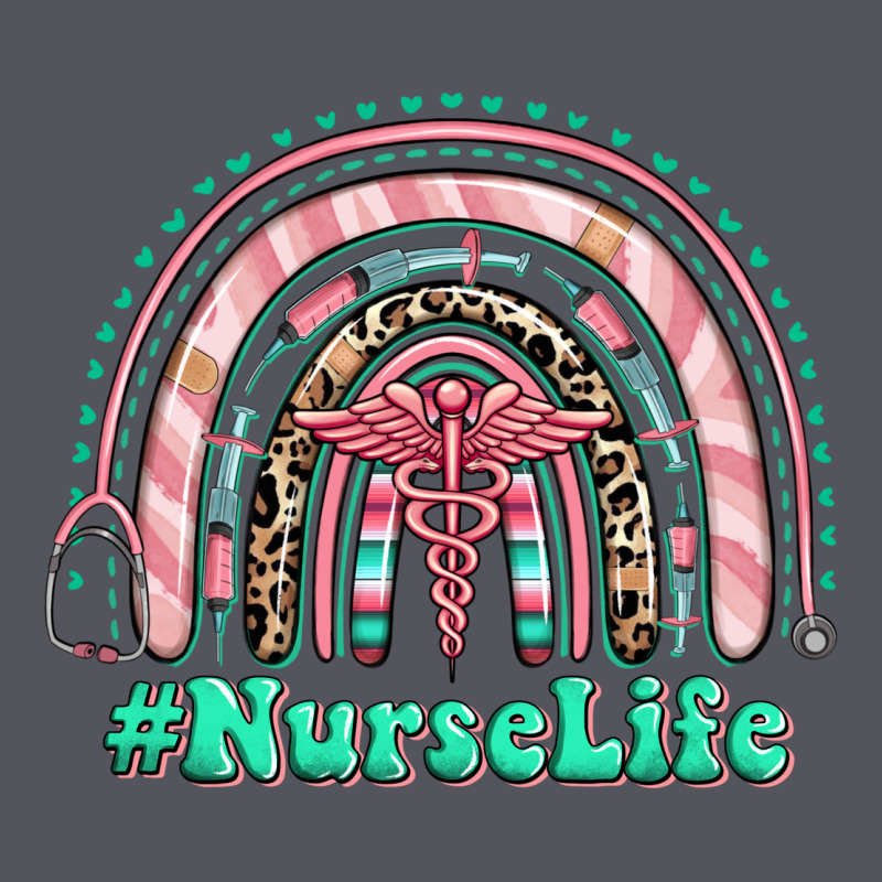 Nurse Life Rainbow Vintage Hoodie by RanaPortraitStore | Teevron