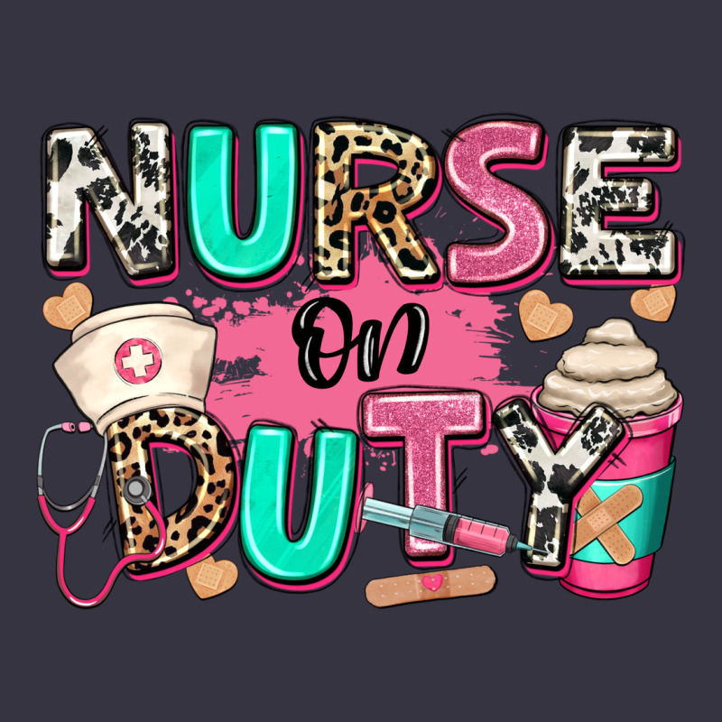 Nurse On Duty Vintage Hoodie by RanaPortraitStore | Teevron