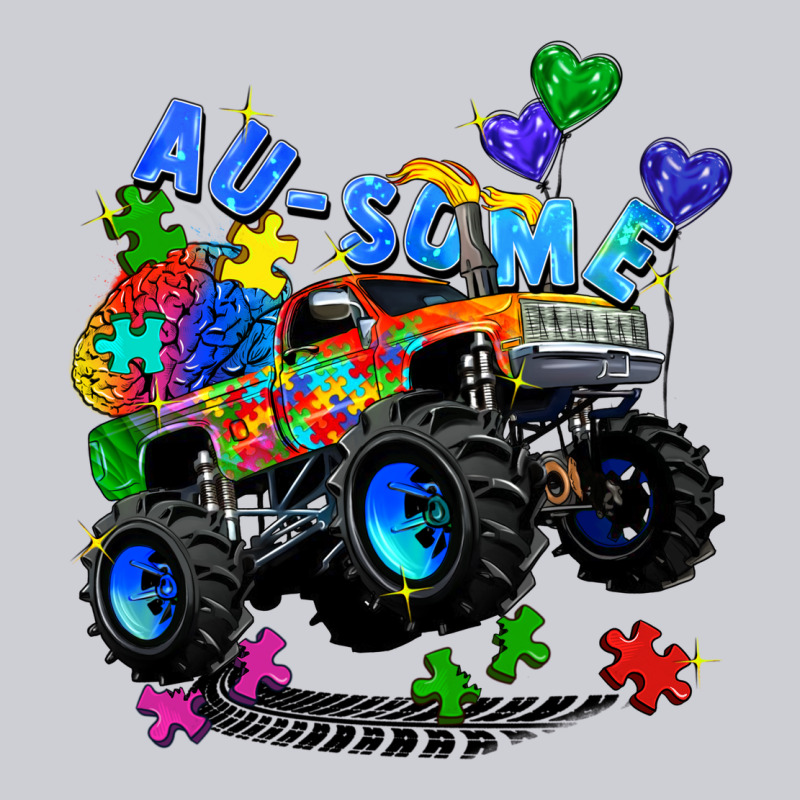 Monster Truck Au Some Heavyweight Sweatshirt by Zillion Design Studio | Teevron