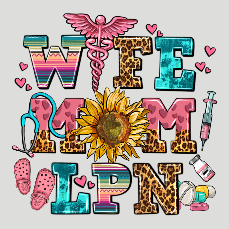 Wife Mom Lpn Zipper Hoodie by AdoDesignShop | Teevron