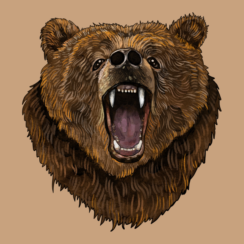 Bear Head Vintage Tee by BarkalooDesign | Teevron