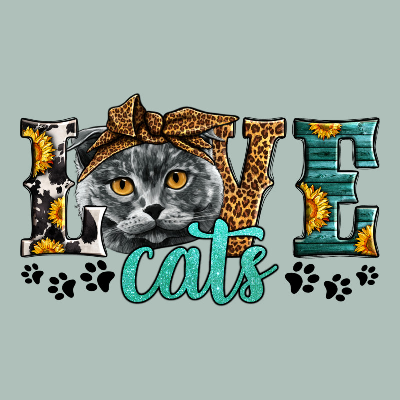 Love Cats Scottish Fold Heavyweight Hoodie by LillyAllenDesigns | Teevron