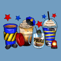 Police Coffee Cups Urban Heavy Tee | Teevron