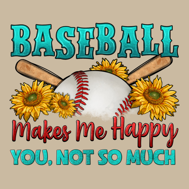Baseball Makes Me Happy You, Not So Much Long Sleeve Tee by HRA Design Shop | Teevron
